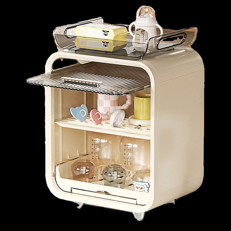 奶瓶收纳盒沥水架碗柜装辅食防尘杯架厨房工具用品宝宝婴儿餐具箱,淘宝优惠券,粉丝福利购,淘宝优惠卷