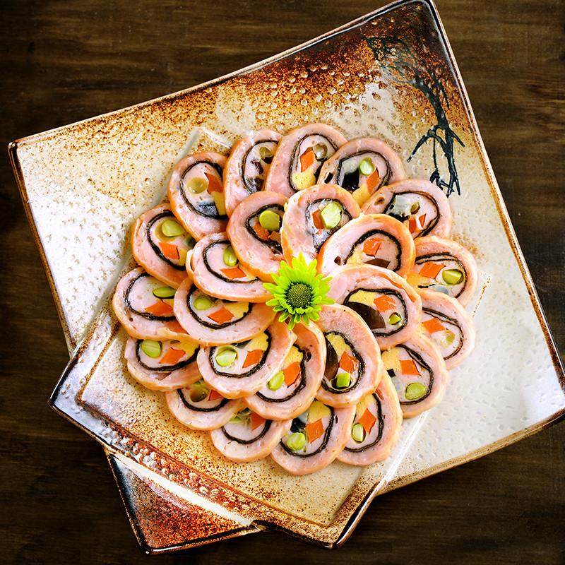 极速松花烤鸭肘酒店食材皮蛋鸭卷商用半成品松花蛋卷开袋即食,淘宝优惠券,粉丝福利购,淘宝优惠卷