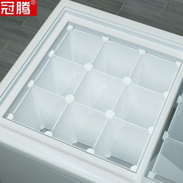 冰柜专用分隔板商用置物架超市海鲜冷冻卧式展示柜网格置物筐架,淘宝优惠券,粉丝福利购,淘宝优惠卷