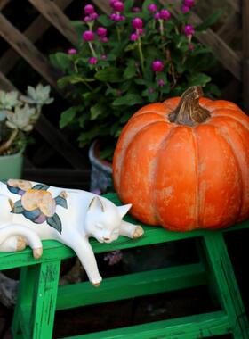 万圣节户外仿真南瓜摆件农场庭院花园装饰品商场美陈园林景观雕塑