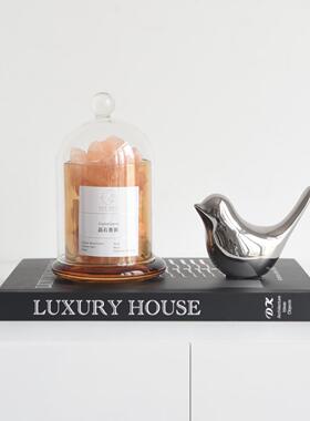 现代高级感样板间酒柜艺术陈列家居装饰品摆件设计师小众高档摆设