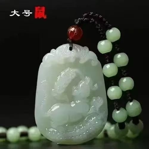 【十二生肖吊坠】 男女同款蛇年本命年情侣挂件属相吊坠 - 图0