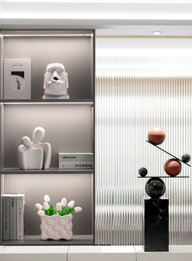 新房子客厅装饰品摆件2023新款现D代轻奢高档家居电视酒柜高端工