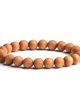 多宝珠手串手链男女佛珠小叶紫檀金丝楠木黄花梨六道木崖柏绿檀