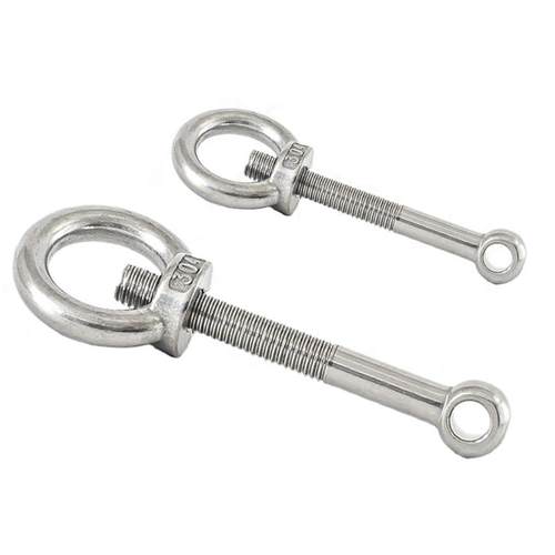 304不锈钢活节螺栓+吊环螺母 活节螺丝 吊母GB798M5M6M8M10M12M14 - 图3