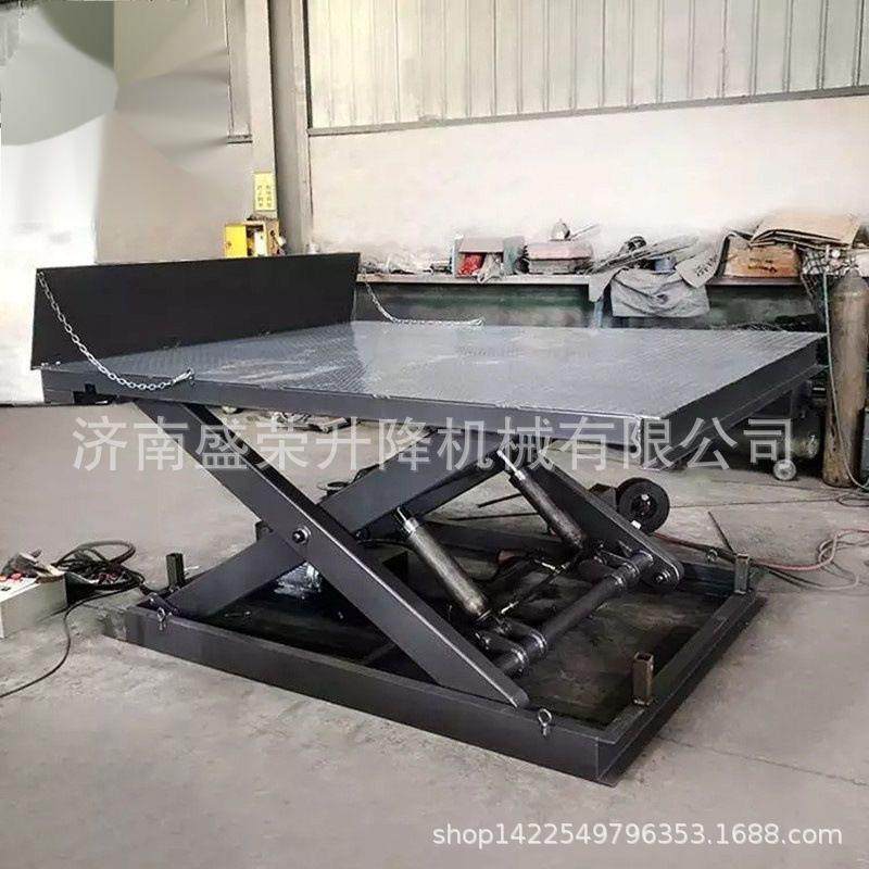 手动脚踏液压升降平台大吨位剪叉式升降机大型升降装卸平台,淘宝优惠券,粉丝福利购,淘宝优惠卷