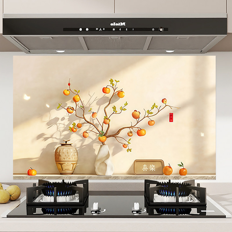 厨房可擦洗防油贴纸静电防水防潮防火耐高温灶台瓷砖专用保护墙贴,淘宝优惠券,粉丝福利购,淘宝优惠卷