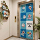 Cinema entrance elevator door magnetic sticker Doraemon