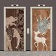 Self-adhesive waterproof high-end modern wabi-sabi style elevator door