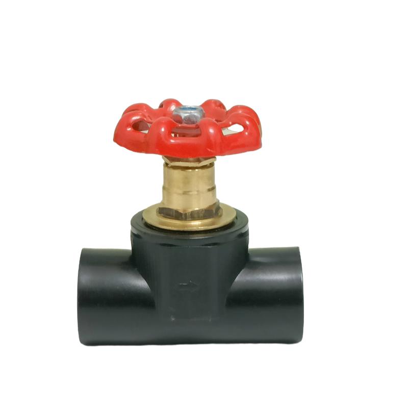 PE截止阀热熔升降式阀门全铜阀芯水阀20 25 32 40 50 63 75 90 - 图3
