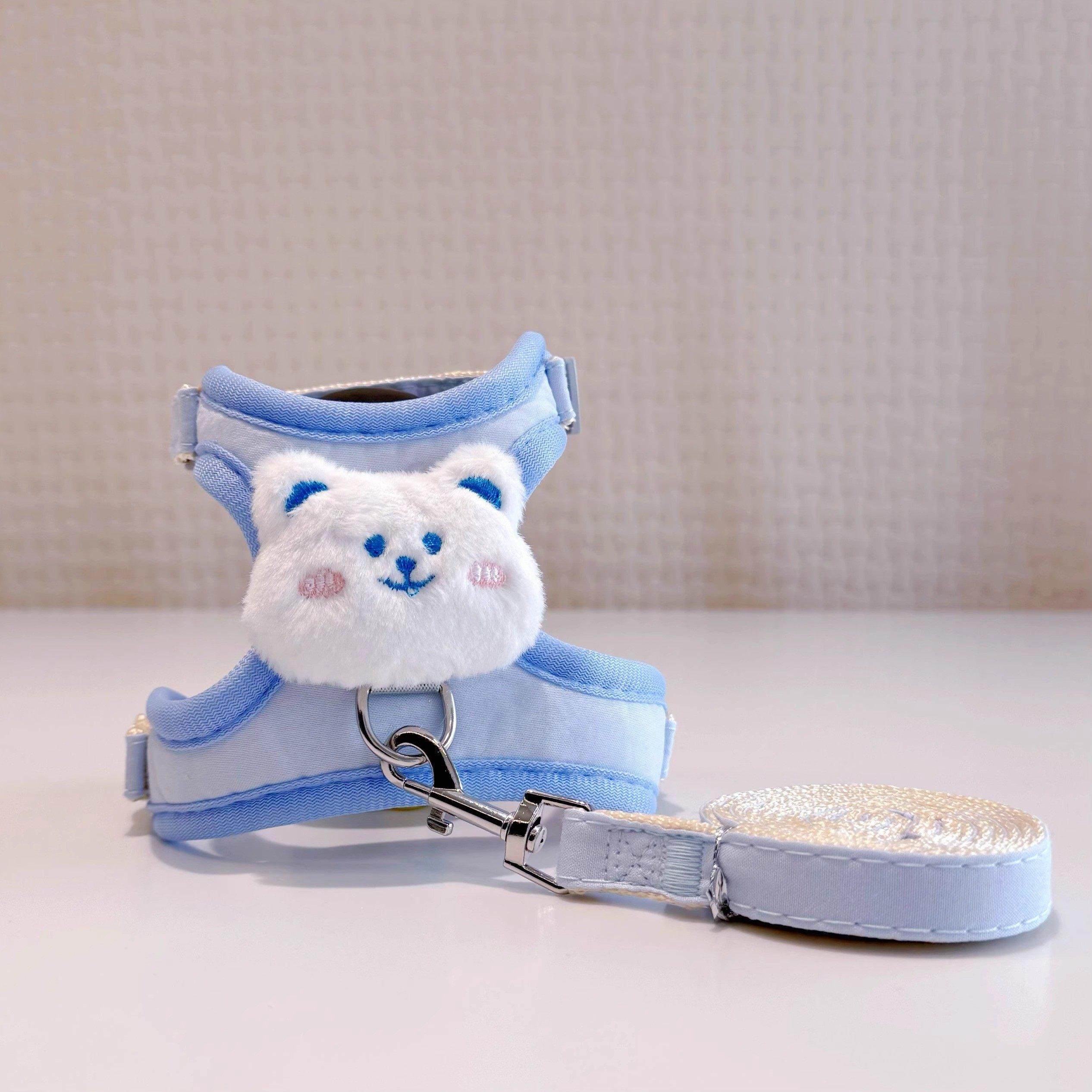 猫咪牵引绳防挣脱外出专用遛猫绳宠物背带链子可调节网红遛猫神器,淘宝优惠券,粉丝福利购,淘宝优惠卷