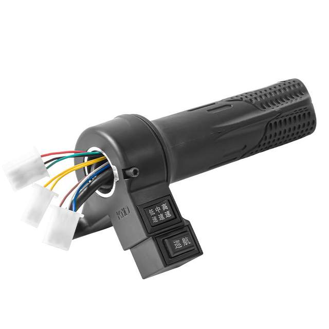 Mogelon modified throttle handle and accelerator handle