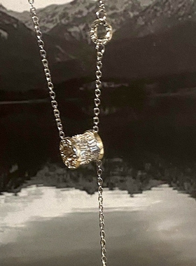 鱼头星星约会锁骨链气质简约饰品女生时尚流苏项链礼物官方正品潮