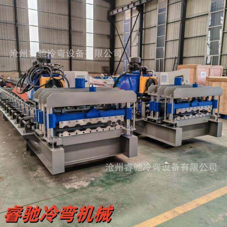 新型仿树脂琉璃瓦压瓦机伞齿轮传动800竹节琉璃瓦冷弯成型设备,淘宝优惠券,粉丝福利购,淘宝优惠卷