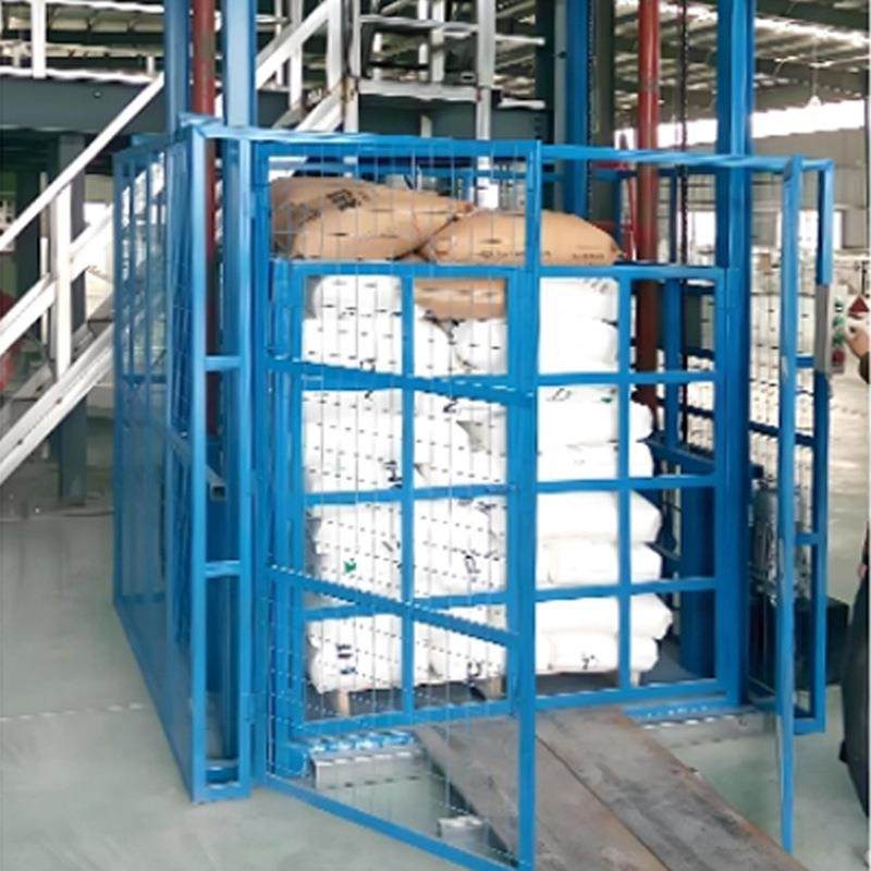 SJD固定式双轨升降机工业厂房货物升降平台液压固定双轨货梯加工,淘宝优惠券,粉丝福利购,淘宝优惠卷