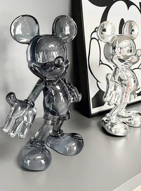 现代创意卡通爱米奇公仔小客厅电视柜斗柜桌面摆台装饰