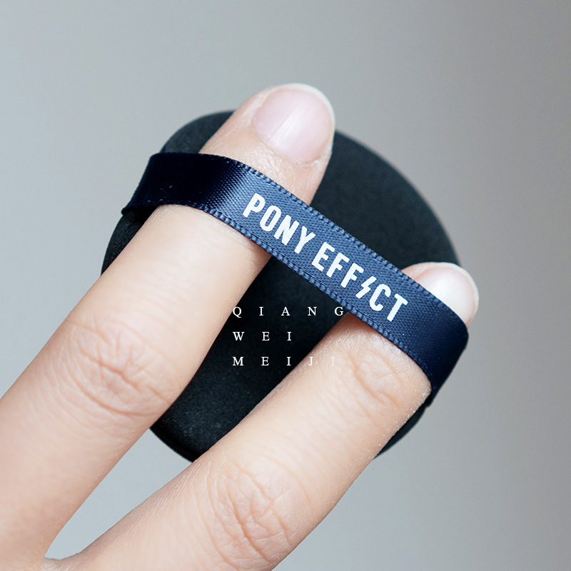 上海9年老店 PonyEffect替换气垫粉扑美妆海绵干湿两用定妆不吃粉 - 图1