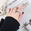 Ranji S925 sterling silver vintage open ring