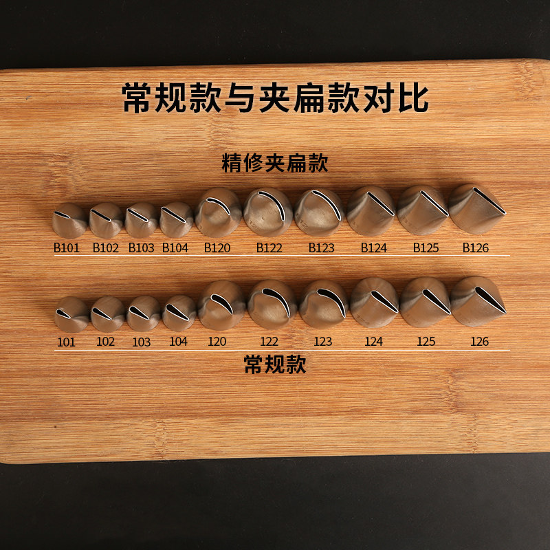 不锈钢韩式裱花夹簿裱花嘴花瓣玫瑰五瓣花爱心蛋糕郁金香平口花嘴,淘宝优惠券,粉丝福利购,淘宝优惠卷