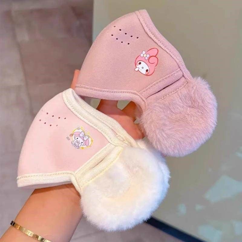 儿童保暖口罩耳罩一体男女童上学防风透气护耳秋冬防尘面罩可水洗,淘宝优惠券,粉丝福利购,淘宝优惠卷