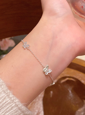 韩系气质高级感蝴蝶结珍珠手链