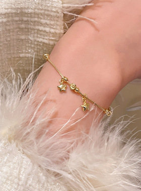 韩系甜美气质星星手链