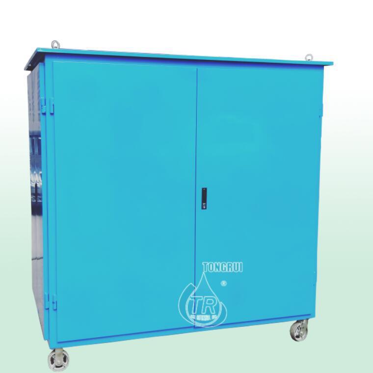 移动封闭敞开增压双级脱气净油机ZJAFB80变压器真空滤油机, - 图1