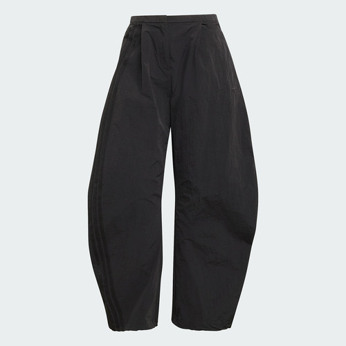 Adidas/阿迪达斯官方正品三叶草女士宽松梭织休闲运动裤JX8111 - 图1
