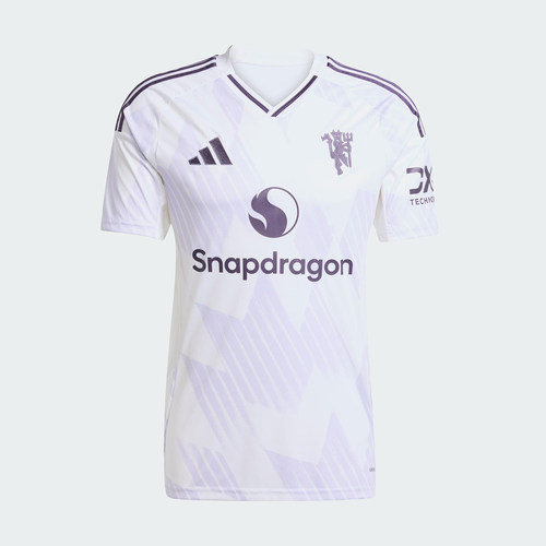 Adidas/阿迪达斯官方正品MUFC A JSY男士足球运动训练短袖JI7423 - 图1