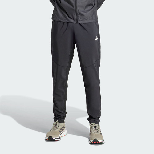 Adidas/阿迪达斯官方正品新款男士跑步运动透气梭织长裤IK5024 - 图0