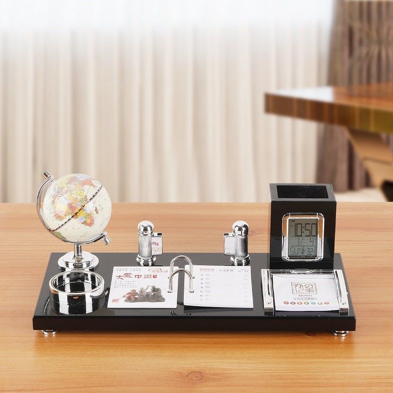 笔筒办公室装饰品桌面高档工艺品创意商务礼品招财文台,淘宝优惠券,粉丝福利购,淘宝优惠卷