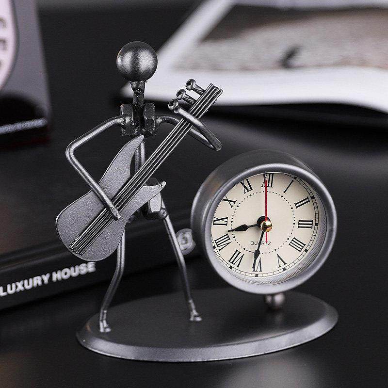 闹铃小闹钟摆件装饰品办公电脑桌书桌房间卧室儿童床头摆设学生用,淘宝优惠券,粉丝福利购,淘宝优惠卷