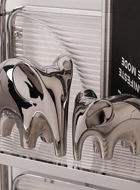 大象摆饰酒柜装饰品家居现代客厅玄关电视柜高档轻奢乔迁新居礼品