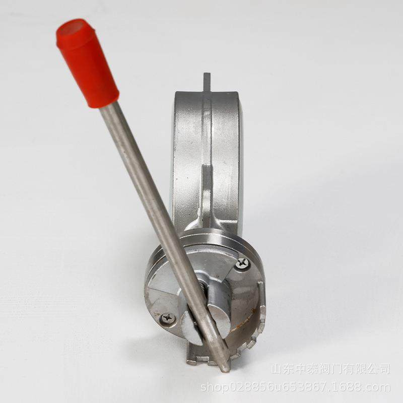 手柄对夹蝶阀D71F-16P不锈钢304手动开关衬四氟低压蝶阀门,淘宝优惠券,粉丝福利购,淘宝优惠卷