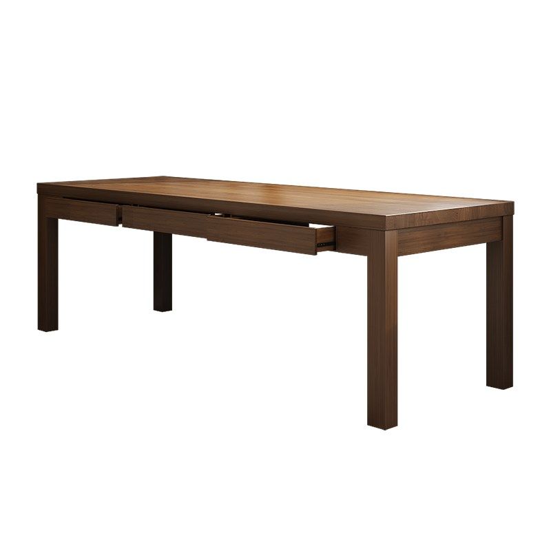 床边桌实木书桌带抽屉收纳家用卧室学习电脑桌靠墙桌子写字工作台,淘宝优惠券,粉丝福利购,淘宝优惠卷