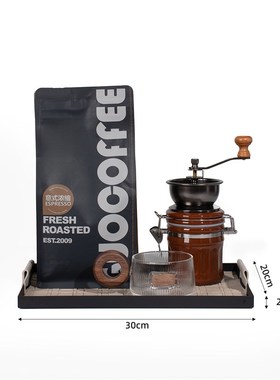 样板间咖啡题装饰品道具咖啡手冲杯滤网玻璃售楼部水吧台摆件