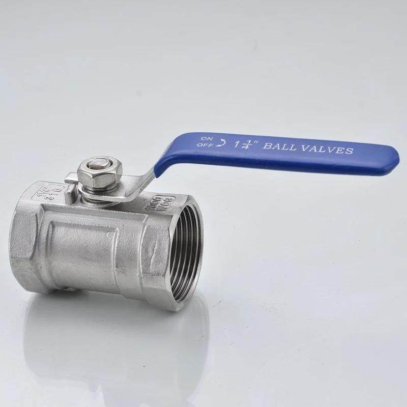 304重型不锈钢阀门Q11F-16P两片式球阀2PC丝扣螺纹中型内丝球阀 - 图2