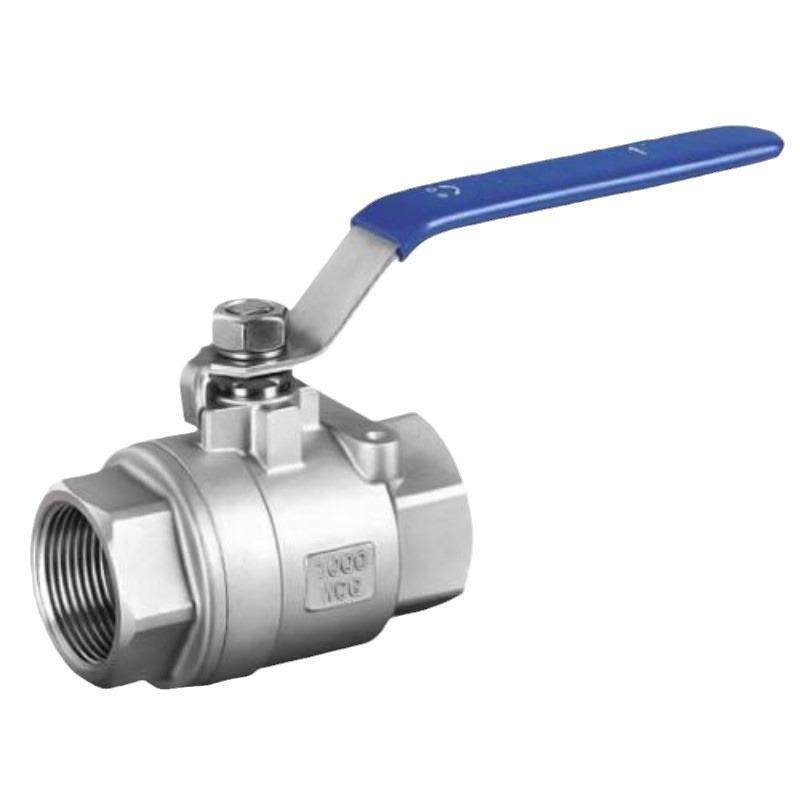 304重型不锈钢阀门Q11F-16P两片式球阀2PC丝扣螺纹中型内丝球阀 - 图3