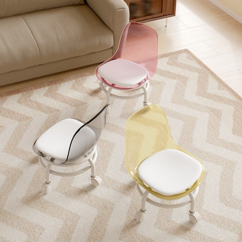 万向轮小凳子软座滑轮矮凳带娃儿童椅子靠背圆凳家用美缝修脚板凳,淘宝优惠券,粉丝福利购,淘宝优惠卷