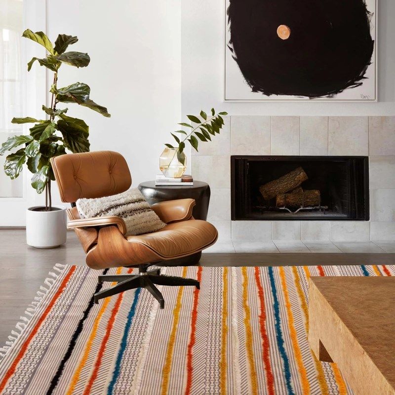 瑞德雅棉质流苏休闲地毯折叠收纳可机洗棉垫子儿童爬行毯亲肤家用,淘宝优惠券,粉丝福利购,淘宝优惠卷