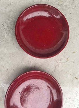 朱砂紫金砂2025新款高含量朱砂盘子紫金砂盘子含辰砂朱砂盘子供盘