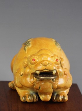 家居黄铜铜貔貅家居摆件办公室客厅乔迁新居日常送礼铜工艺品