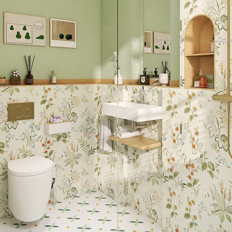 法式南洋风墙面装饰墙纸自粘防水浴室厕所纸民宿改造壁纸,淘宝优惠券,粉丝福利购,淘宝优惠卷