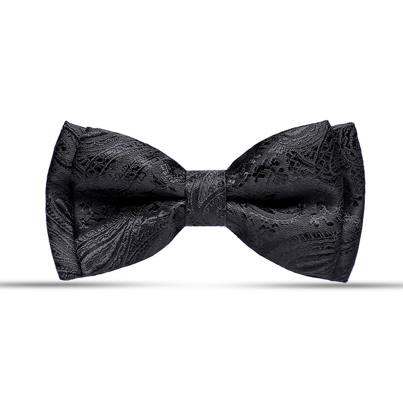黑领结男士蝴蝶结高档双层纯色黑色伴郎结婚西装酒红领结,淘宝优惠券,粉丝福利购,淘宝优惠卷
