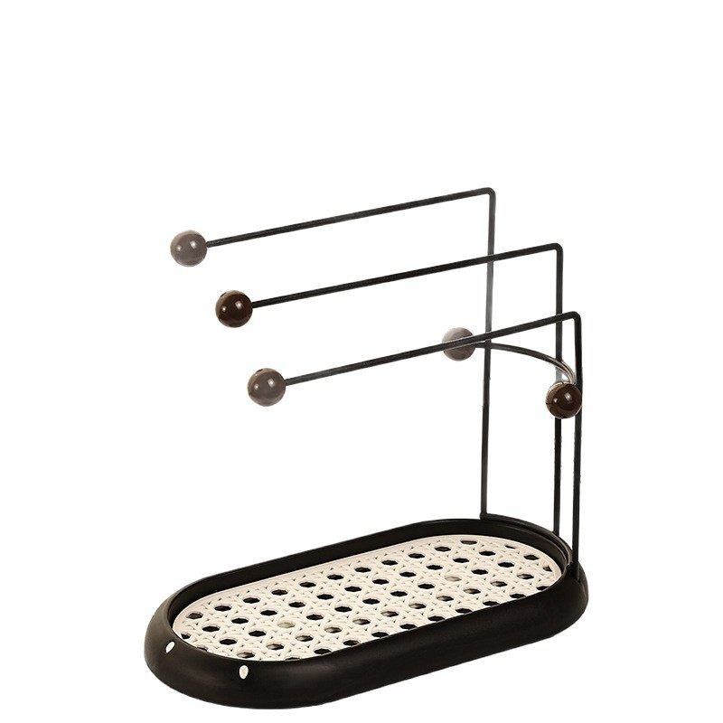 厨房中古风抹布架洗洁精置物架台面水槽海绵沥水架洗碗布收纳挂架,淘宝优惠券,粉丝福利购,淘宝优惠卷