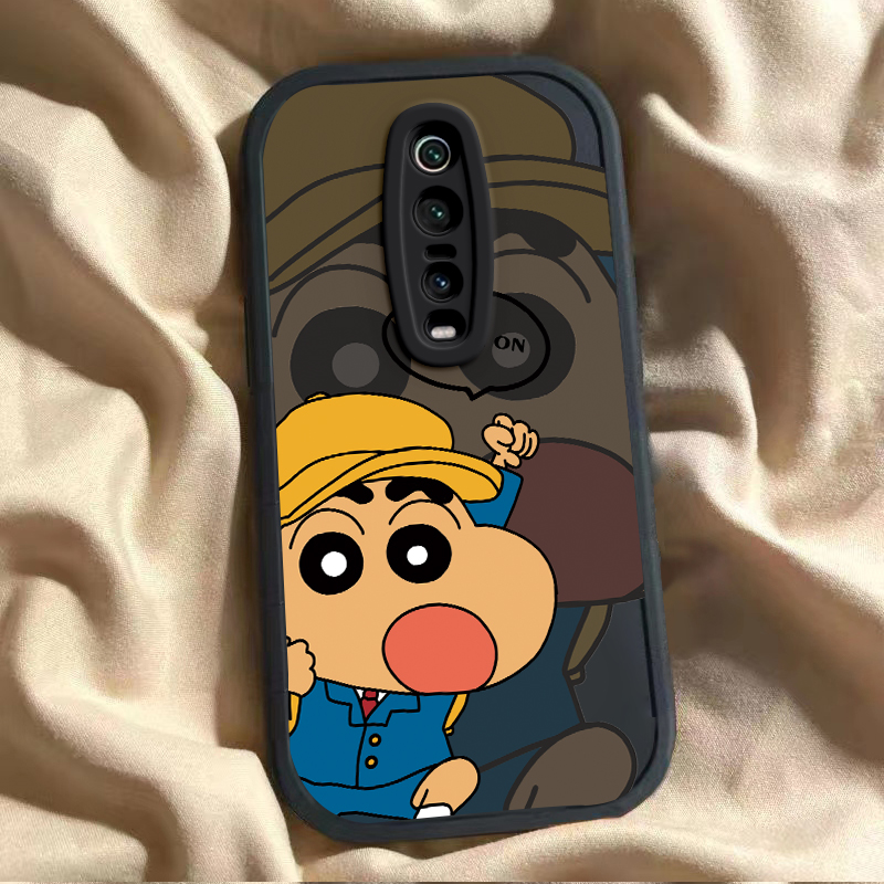 适用于红米k20pro尊享版手机壳红米k20Pro手机壳新款小米RedmiK20pro外壳全包防摔k2Opor硅胶软卡通帽子小新 - 图1