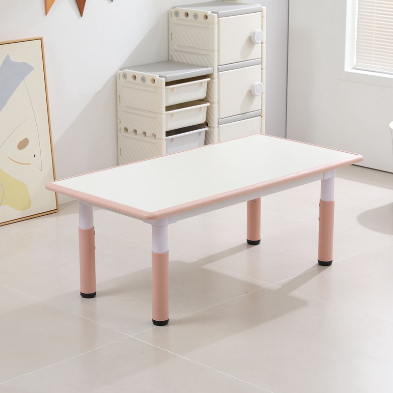 Kindergarten tables and chairs plastic liftable graffiti children's tables and chairs learning table painting eating game table