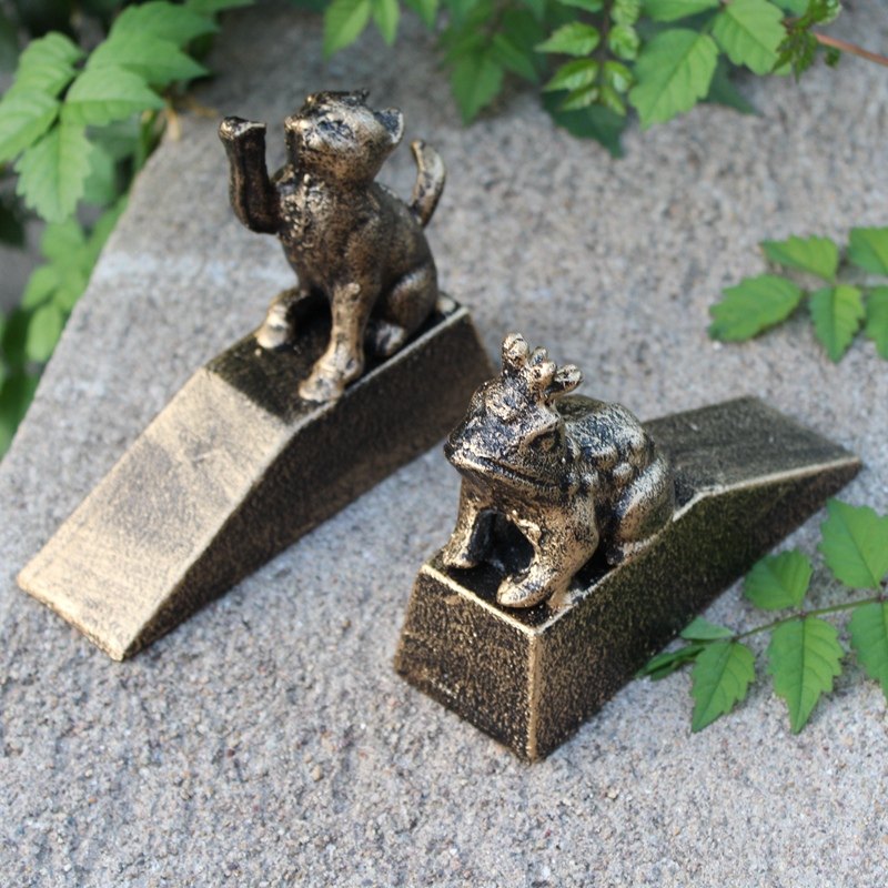 复古铸铁装饰安全防风门塞防撞门阻门楔子创意门挡门顶免打孔,淘宝优惠券,粉丝福利购,淘宝优惠卷