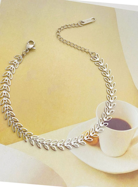 新款小众简约时尚链条手链