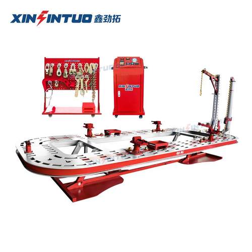 汽车车身大梁校正仪五排钣金车身凹陷修复升降平台厂家供应 - 图2